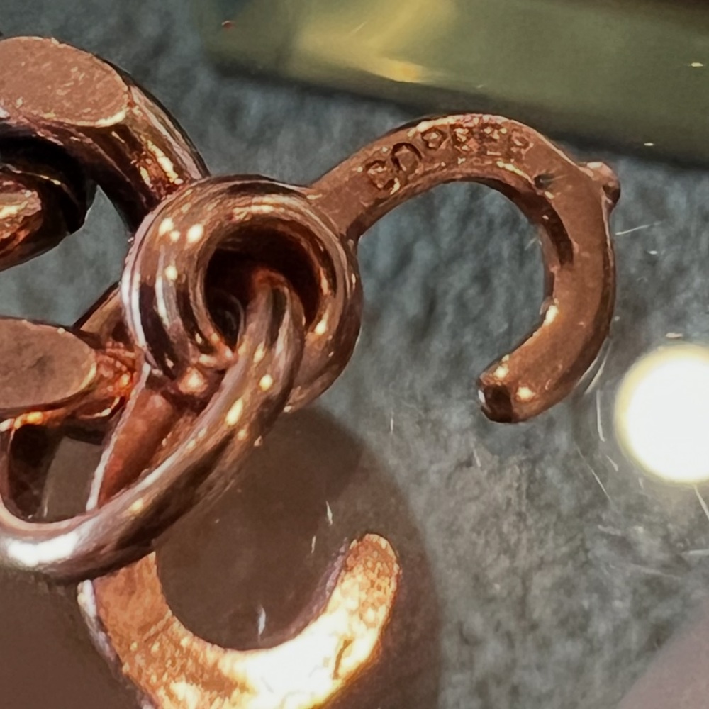 Solid Copper Cuban Curb Link Men's Bracelet - Picture 3 of 5